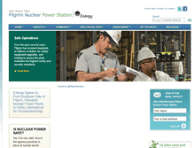 Tablet Screenshot of pilgrimpower.com